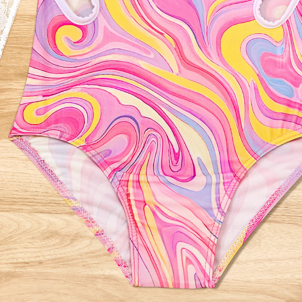 Maillot de Bain Fille d'Été Surf & Natation