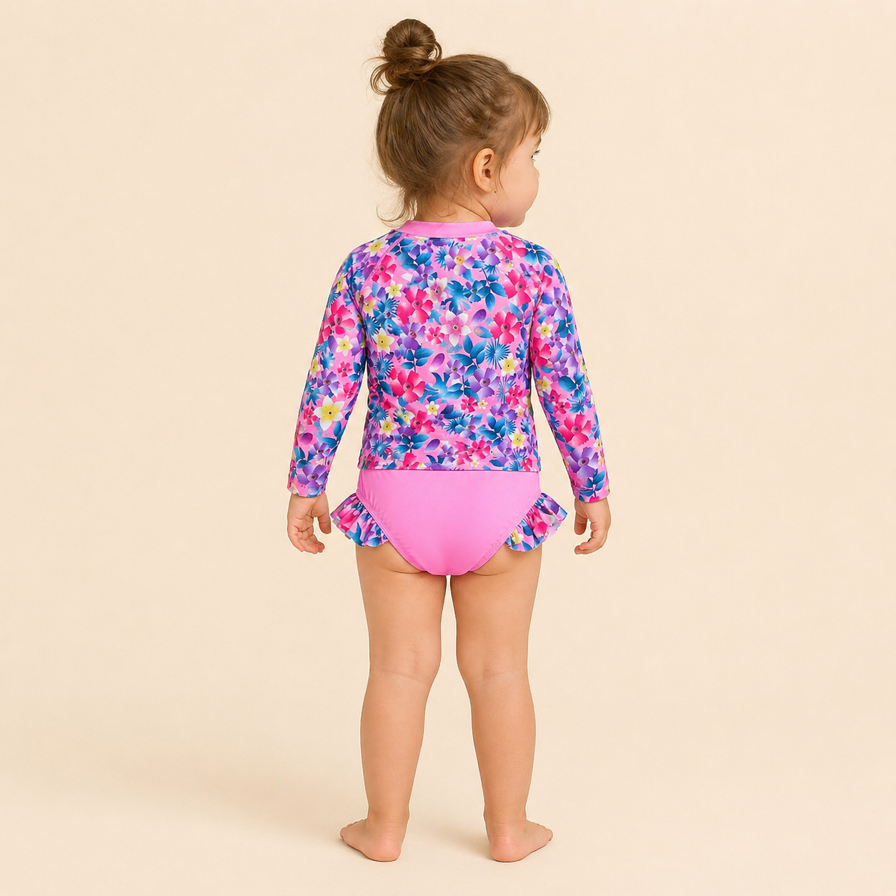 MAILLOT DE BAIN D'ENFANT 2 PIÈCES FILLE ANTI-UV