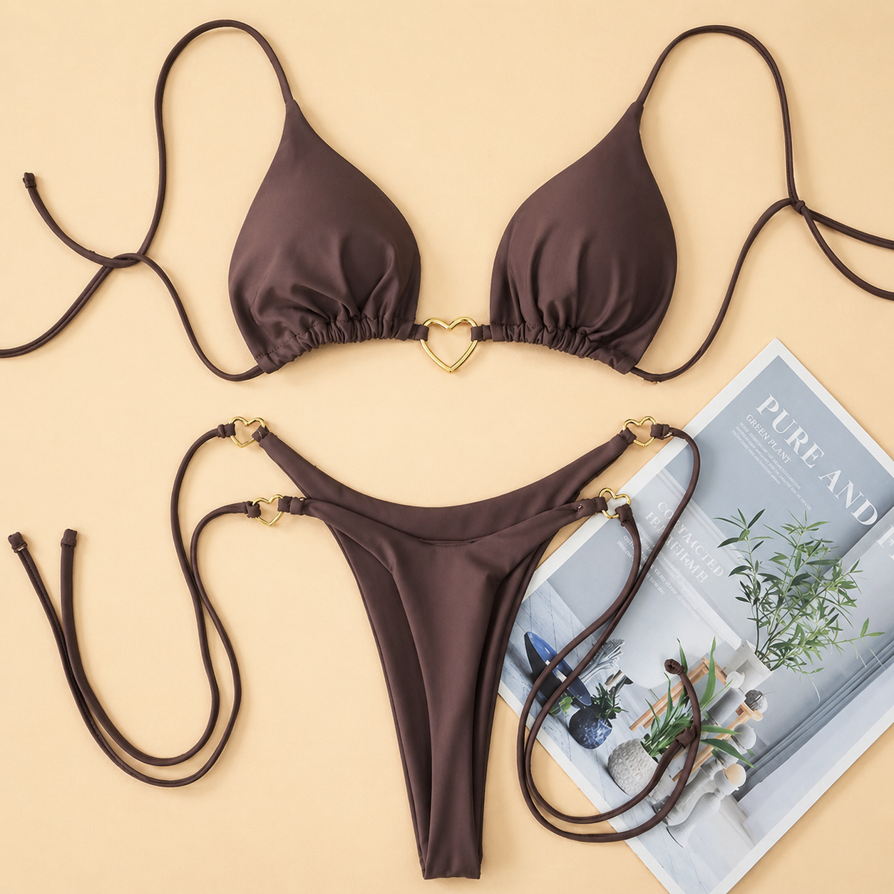 Bikini femme élégant style chic