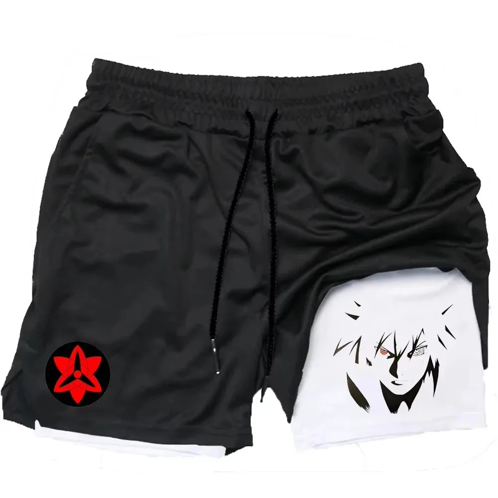 Short Homme Anime : Sport Quick Dry Casual Running Multifonction TORTUE NINJA 2