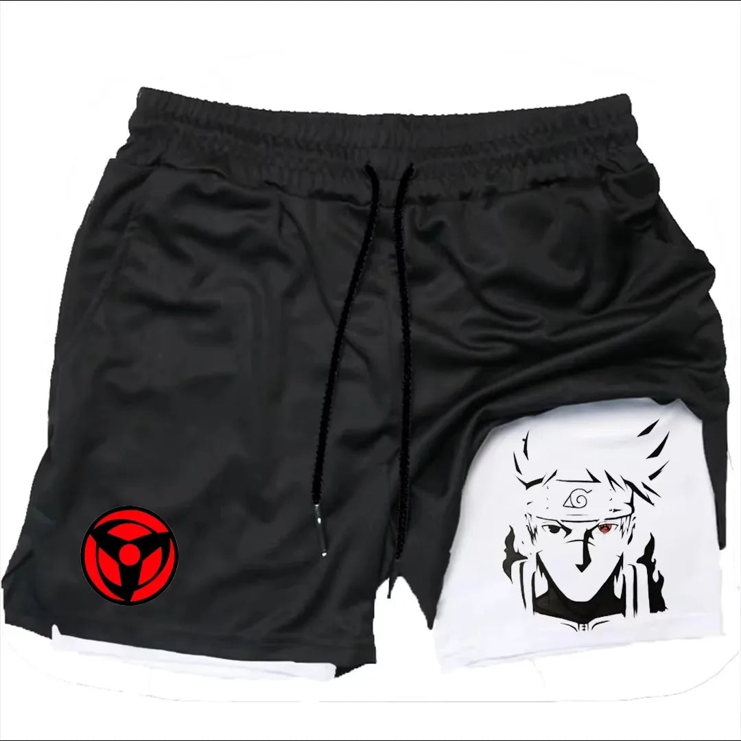 Short Homme Anime : Sport Quick Dry Casual Running Multifonction TORTUE NINJA34