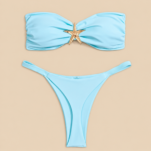 bikini bandeau femme