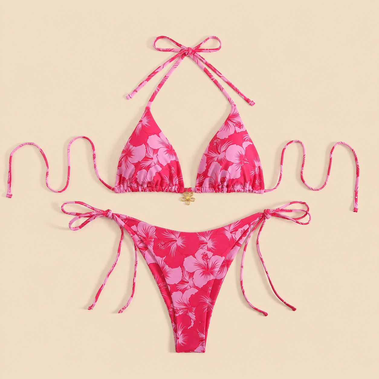 bikini femme look glamour plage